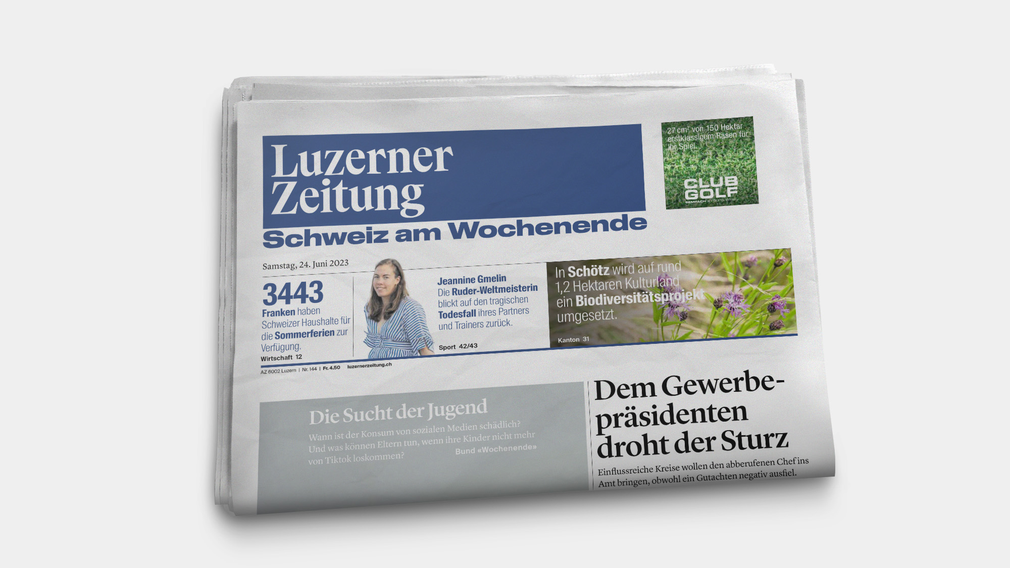 Luzerner Zeitung – Hohes Wirtschaftspotenzial Der Frauen - Zugerberg ...